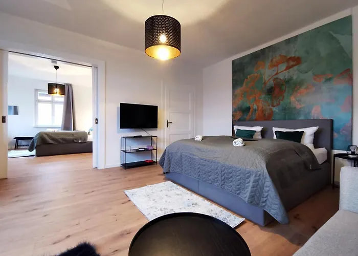 Apartman Bohnapartments Ega Stadtblick - Garten - Wlan - Naehe Theater Ega Und Messe Erfurt