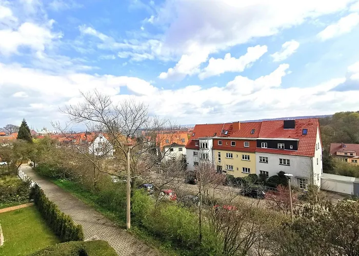 Bohnapartments Ega Stadtblick - Garten - Wlan - Naehe Theater Ega Und Messe * Erfurt