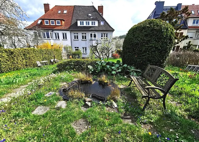 Bohnapartments Ega Stadtblick - Garten - Wlan - Naehe Theater Ega Und Messe * Erfurt